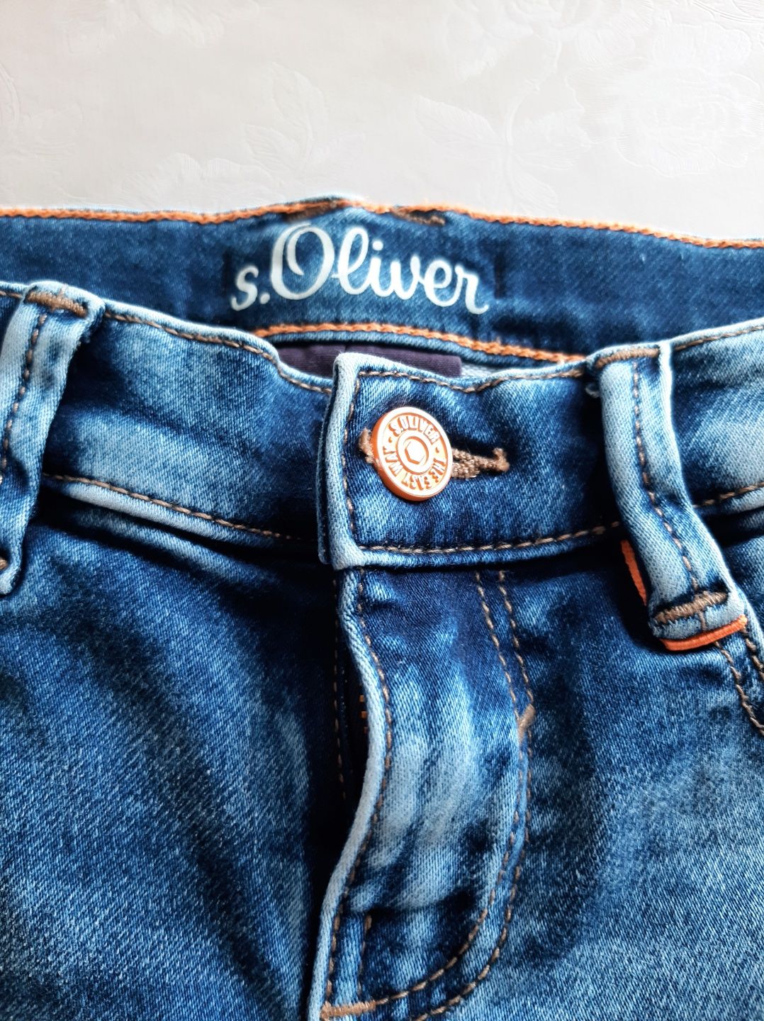 Детски дънков панталон s Oliver