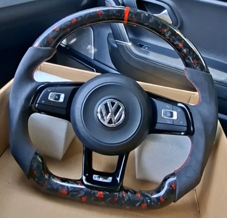 Volane Vw carbon piele