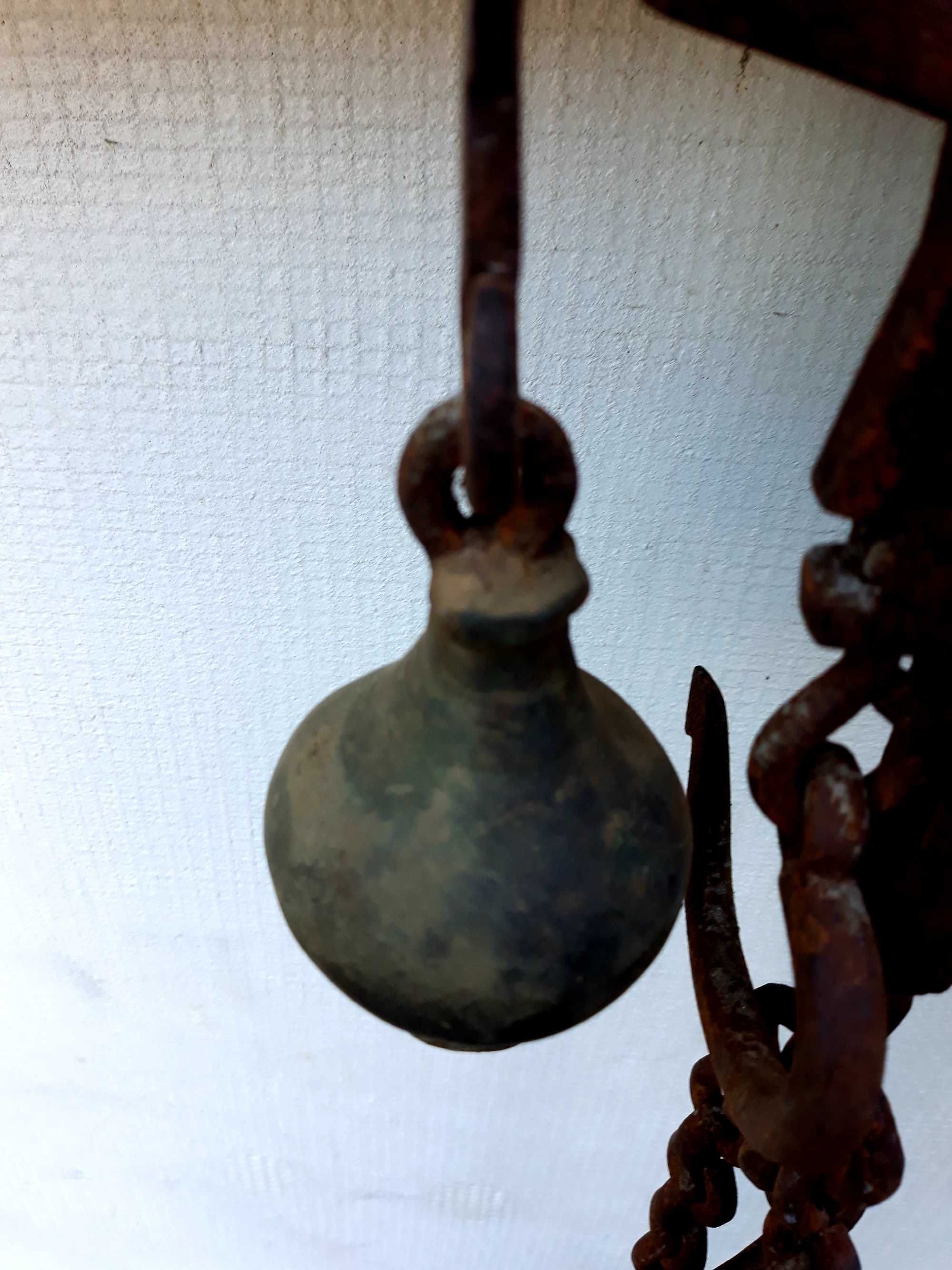 Османски кантар с топуз, теглилка, ковано желязо