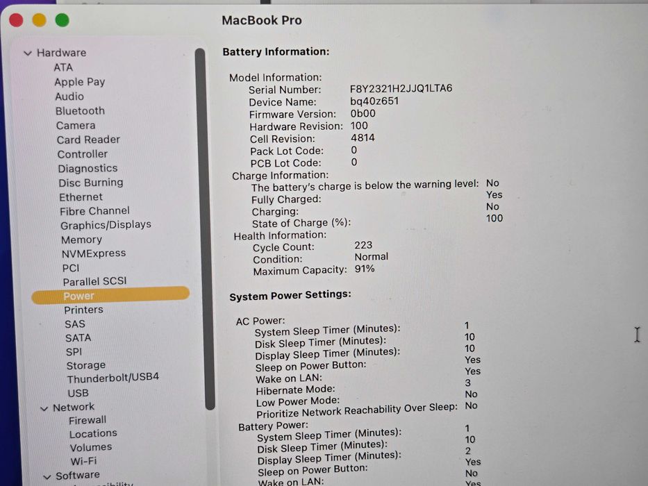 MacBook Pro 14" M1 Pro 512GB SSD 16GB RAM