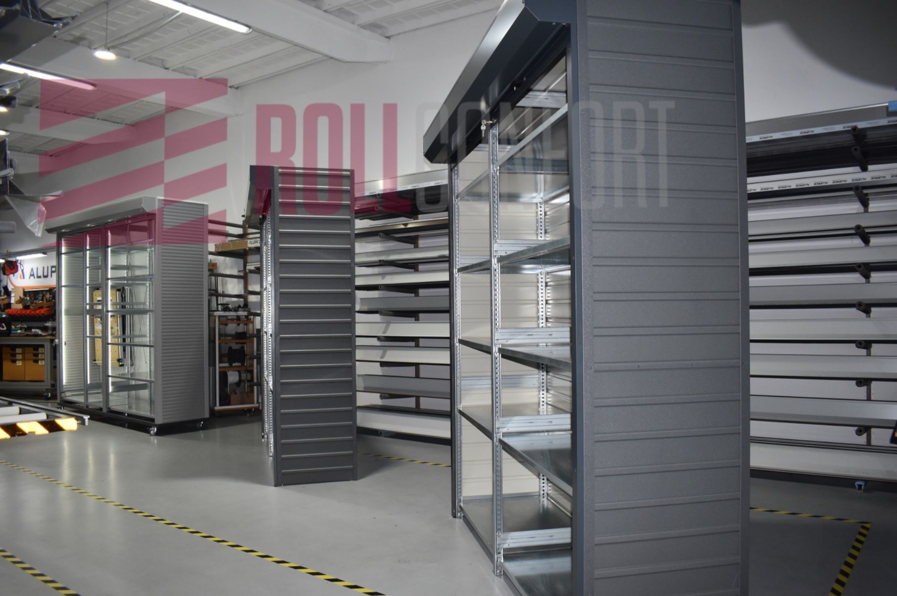 Dulap parcare Cluj BoxRoll metalic - producator Rollconfort Systems