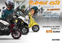 Scuter marca Vespa, Piaggio, Aprilia (Lichidam stocurile)