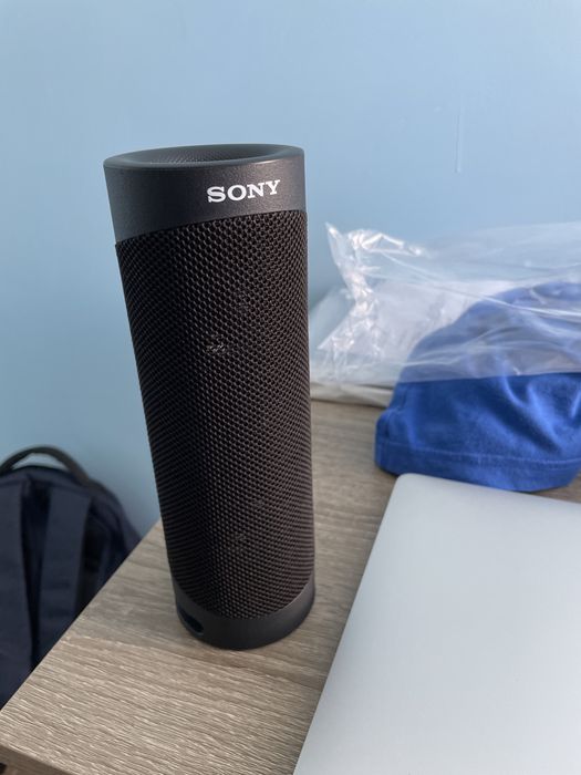 Sony SRS-XB23B, Extra bass, светлинен ефект, водуостойчива, 12 часа