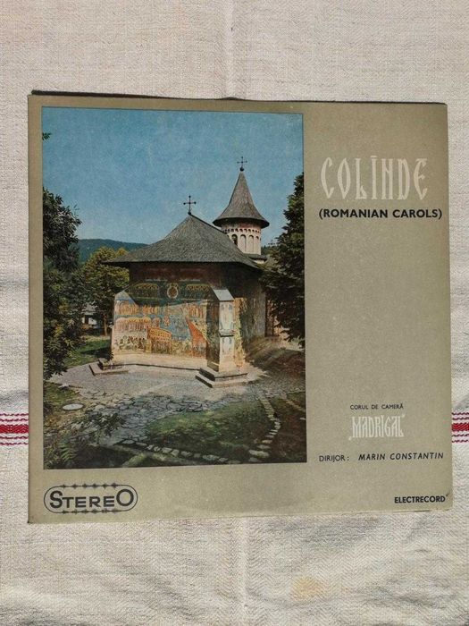 Vind   vinil NOU ! Colinde ale Corului de camera '' Madrigal ''