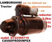 Electromotor pentru tractor LAMBORGHINI NOU cu reductor 2.8- 3,2kw