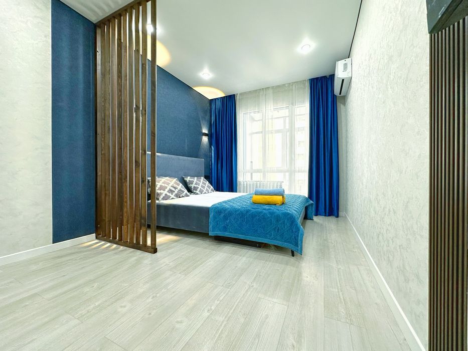 Ночь ! Люкс квартира студия в ЖК РИВЕР ТАЙМ