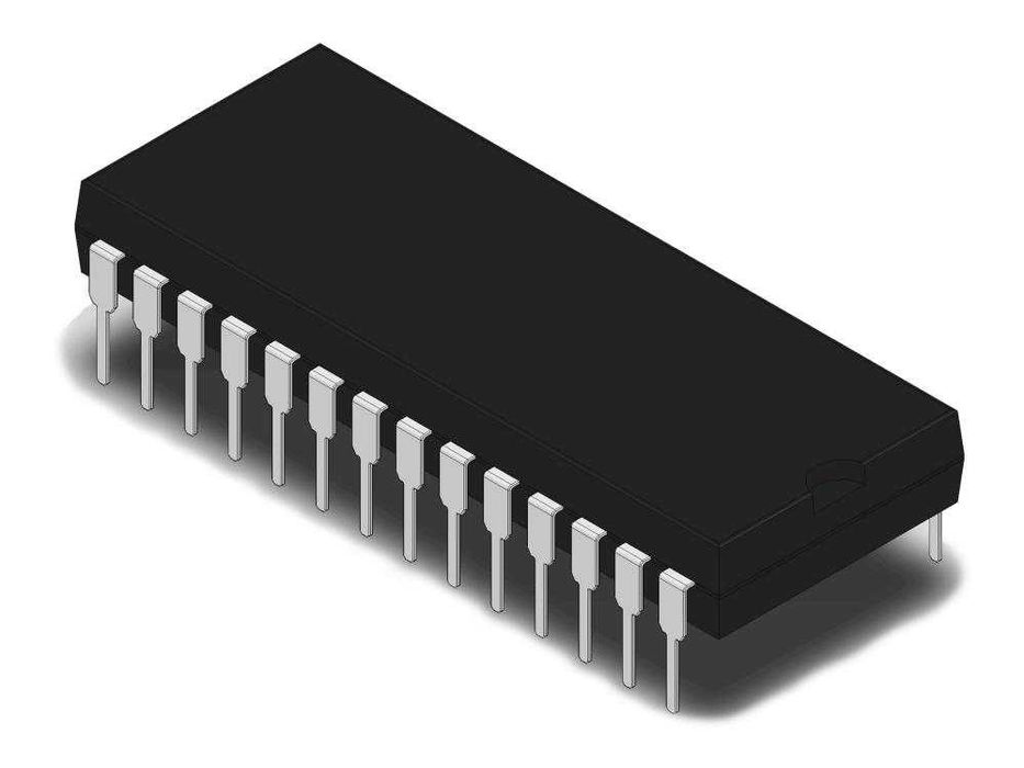 Микросхема 27C256 27C512