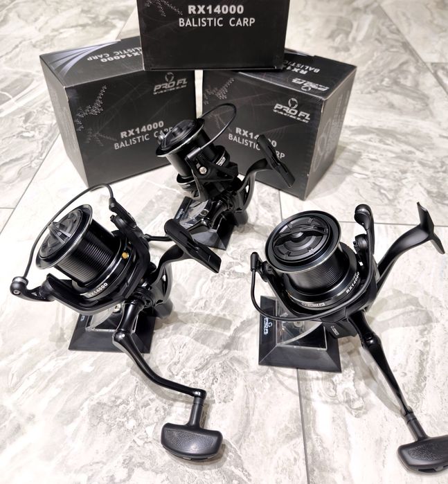 SET 3 Mulinete FL RX 14000 Balistic Carp NEW 2025