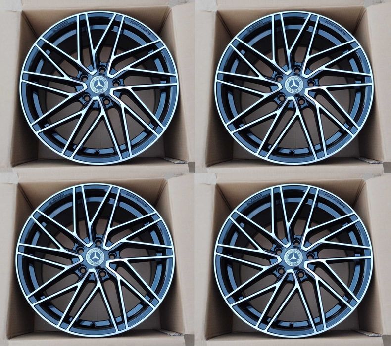 Jante NOI pe 17 Mercedes Clasa C, E, S, CLK, CLS, SLK, GLA, GLC, M