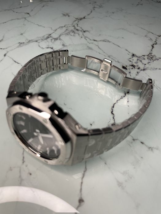 Ceas G-SHOCK ga-2100 mod Royal Casioak (Silver)