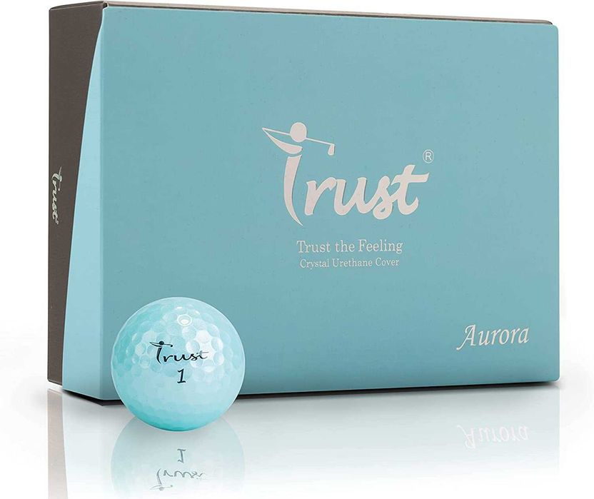 Trust Aurora Blue, топки за голф от 3 части
