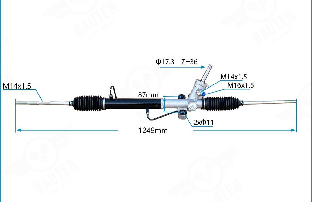 Рулевая рейка SUBARU LEGACY BL BP 03-09  SUBARU OUTBACK 03-09