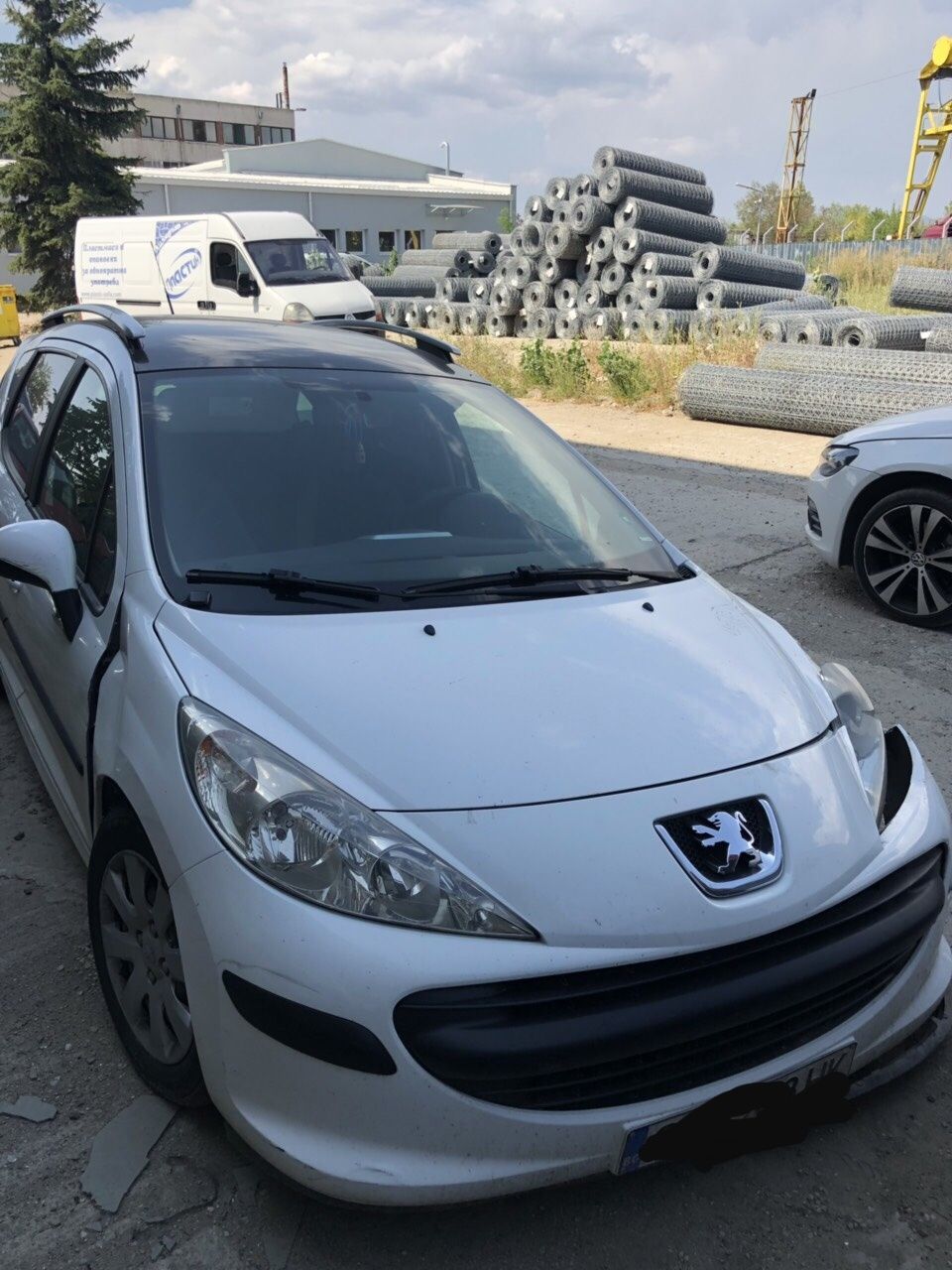 Peugeot 207 sw на части