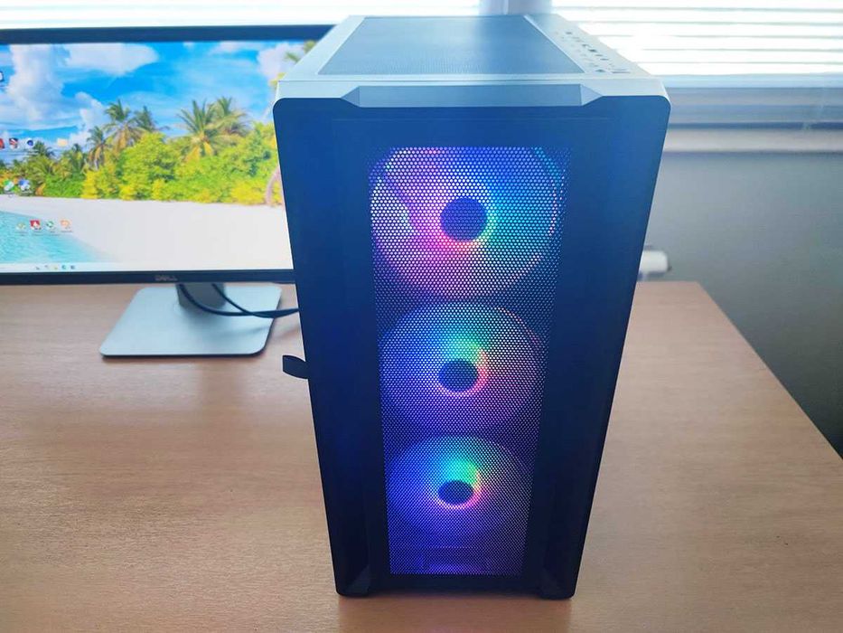 Геймърски компютър, Evga 3070, Ryzen 5600X, 32gb Ram, 1tb Nvme ssd