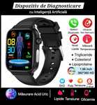 Smartwatch Medical. Analize fără ac: glicemie, colesterol, EKG, inimă.