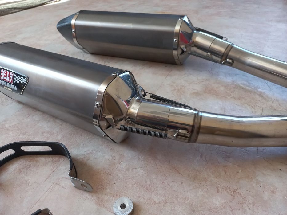 Suzuki Hayabusa Ауспуси Yoshimura Heptha Force Генерация