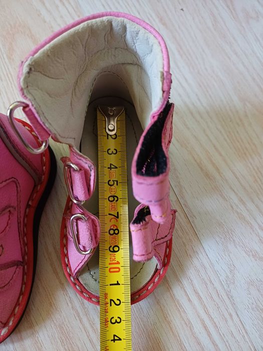 Sandale ortopedice cu supinație și talonet