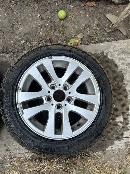 Jante aliaj 16” bmw cu cauciucuri de iarna Hankook