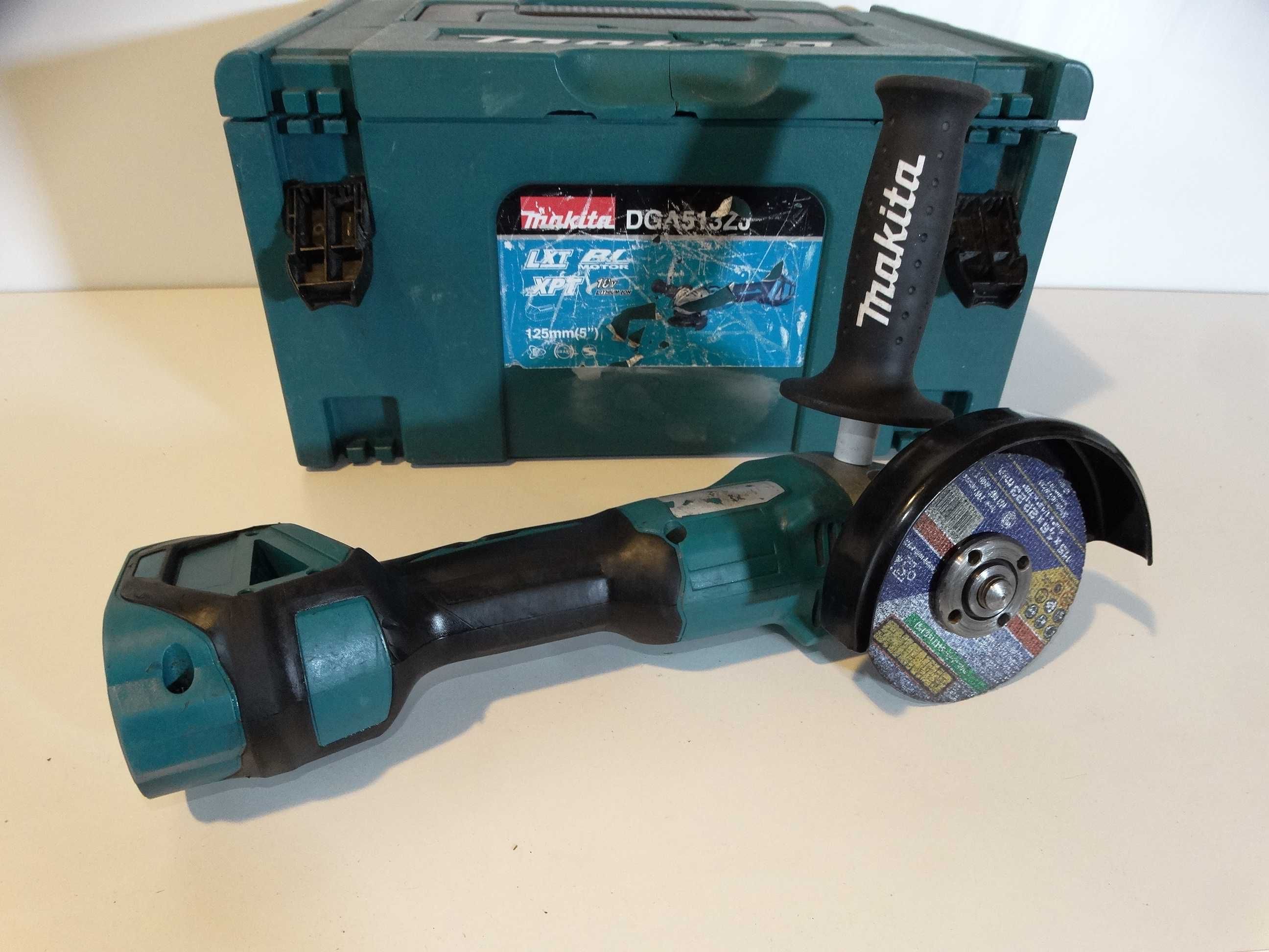 Makita DGA 513 - Акумулаторен ъглошлайф