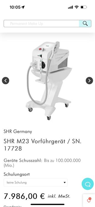 Aparat Epilare SHR M23