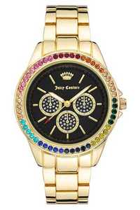 Juicy Couture, Ceas de otel inoxidabil decorat cu strasuri