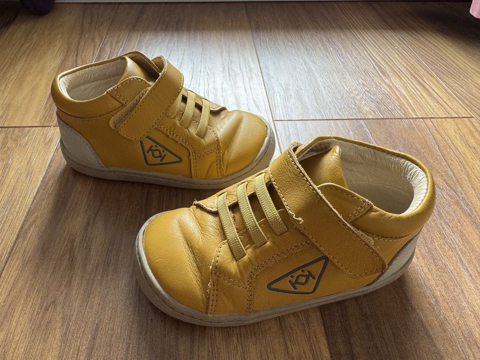 Кожени жълти боти Колев и Колев 25 номер