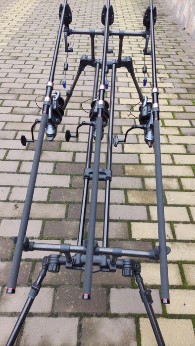 Set complet crap: shimano ci4 xtb 14000, fox mx 3+1, greys 3.90m, jrc