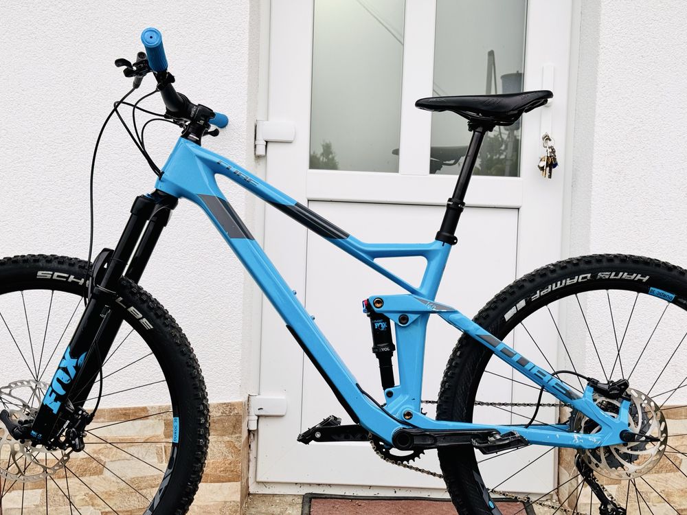 Bicicletă MTB Full Suspension CARBON-CUBE 140,27.5,FOX, XT Deore, disc