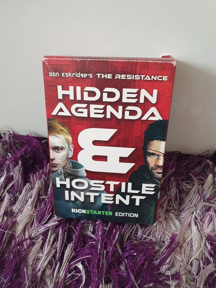 Joc de societate extensie the resistance hidden agenda and hostile int