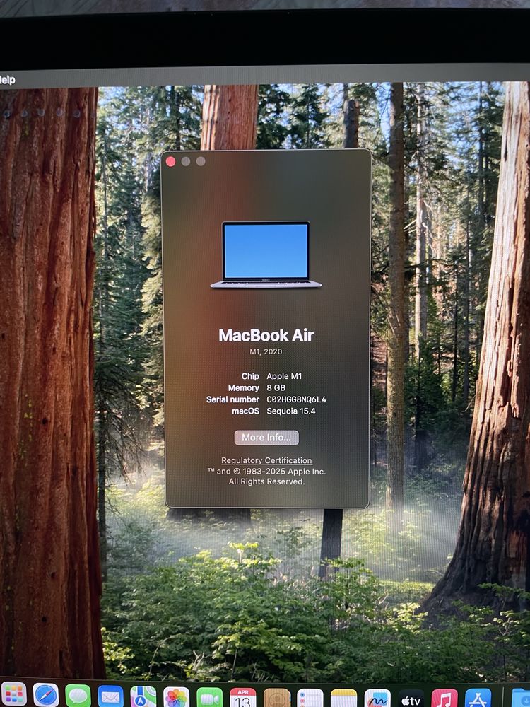 Macbook Air M1 8/256