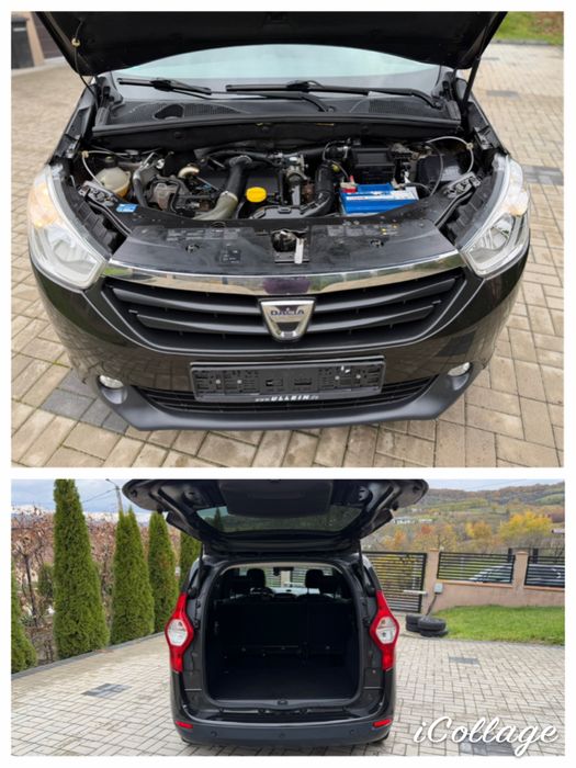 Dacia Lodgy 1.5 dci an 2014 model Prestige full option