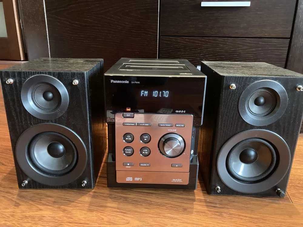 Mini panasonic usb radio aux blutus bass va ovoz zo‘r