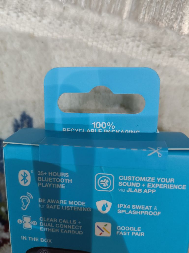 Продаётся наушники JLab Go Pop True Wireless упаковка!