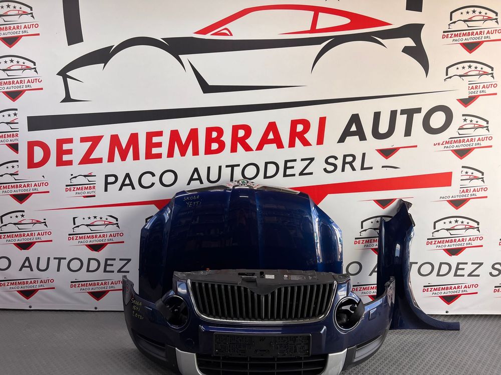 Fata/Bot Trager Complet Bara Capota Aripa Dreapta Skoda Yeti