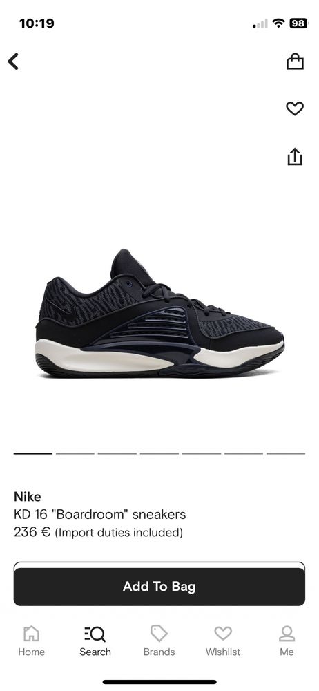 Nike KD16 спортни обувки