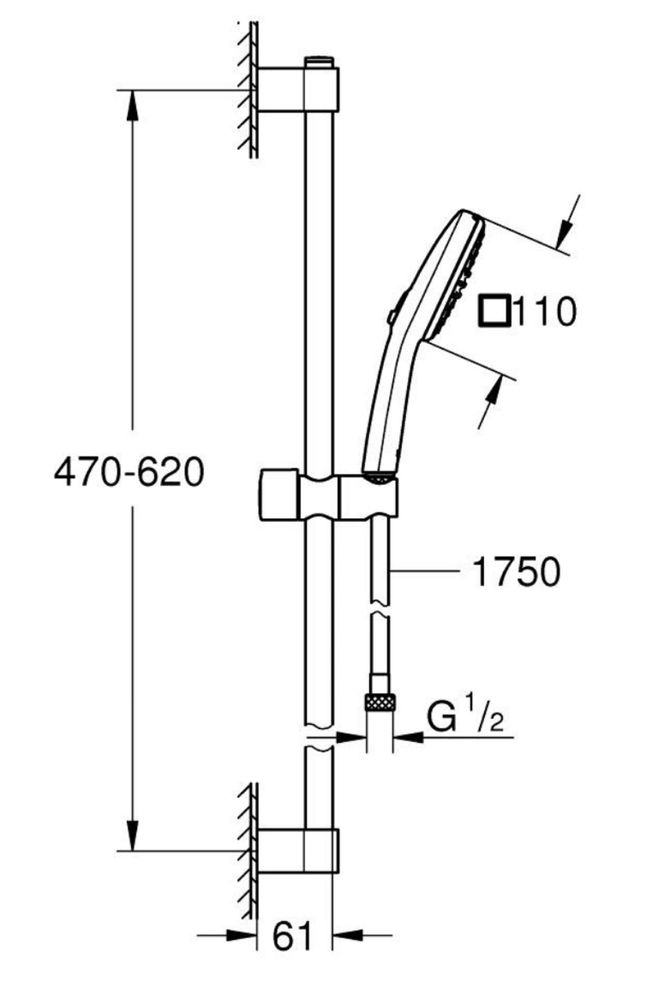 Комплект от Grohe CUBEO