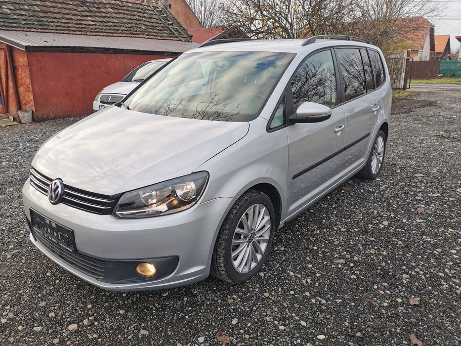 Vw touran 1,6 tdi, an 2012, euro 5