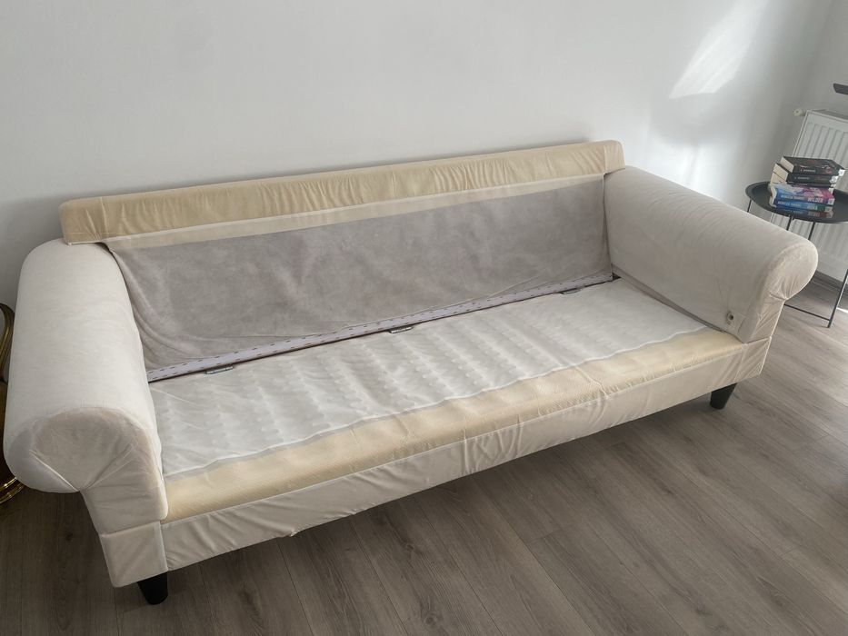 Vand canapea ikea si taburet Ektorp