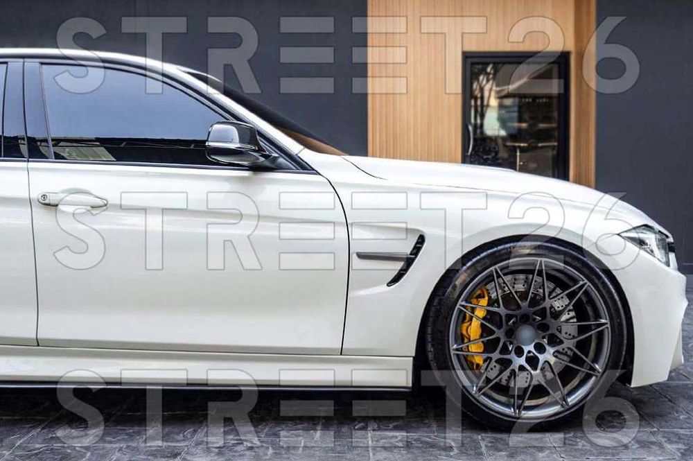Aripi M3 BMW Seria 3 F30 F31 Sedan Touring (2012-2019) M3 Design Negru
