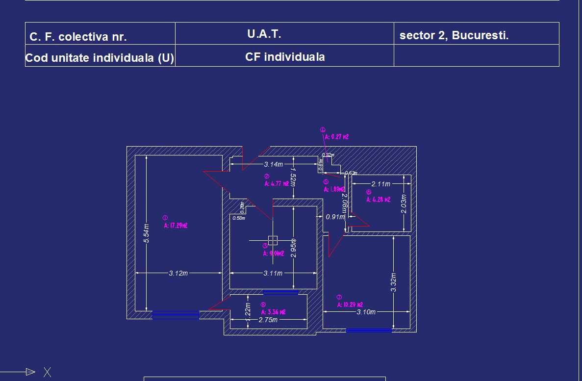 CADASTRU SI INTABULARE trasare limita de proprietate si intarusari