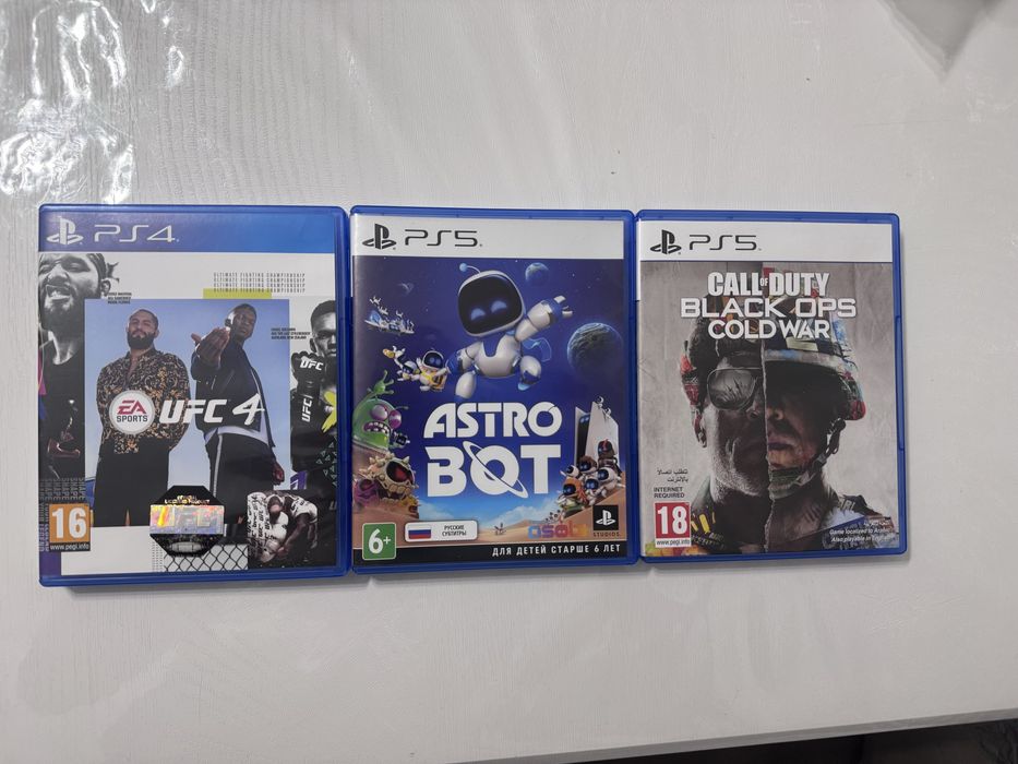 Продаю диски на пс 5 и пс 4
