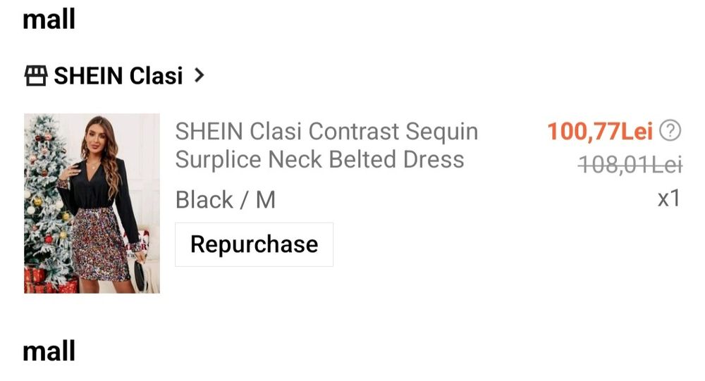 Vand rochie marimea M