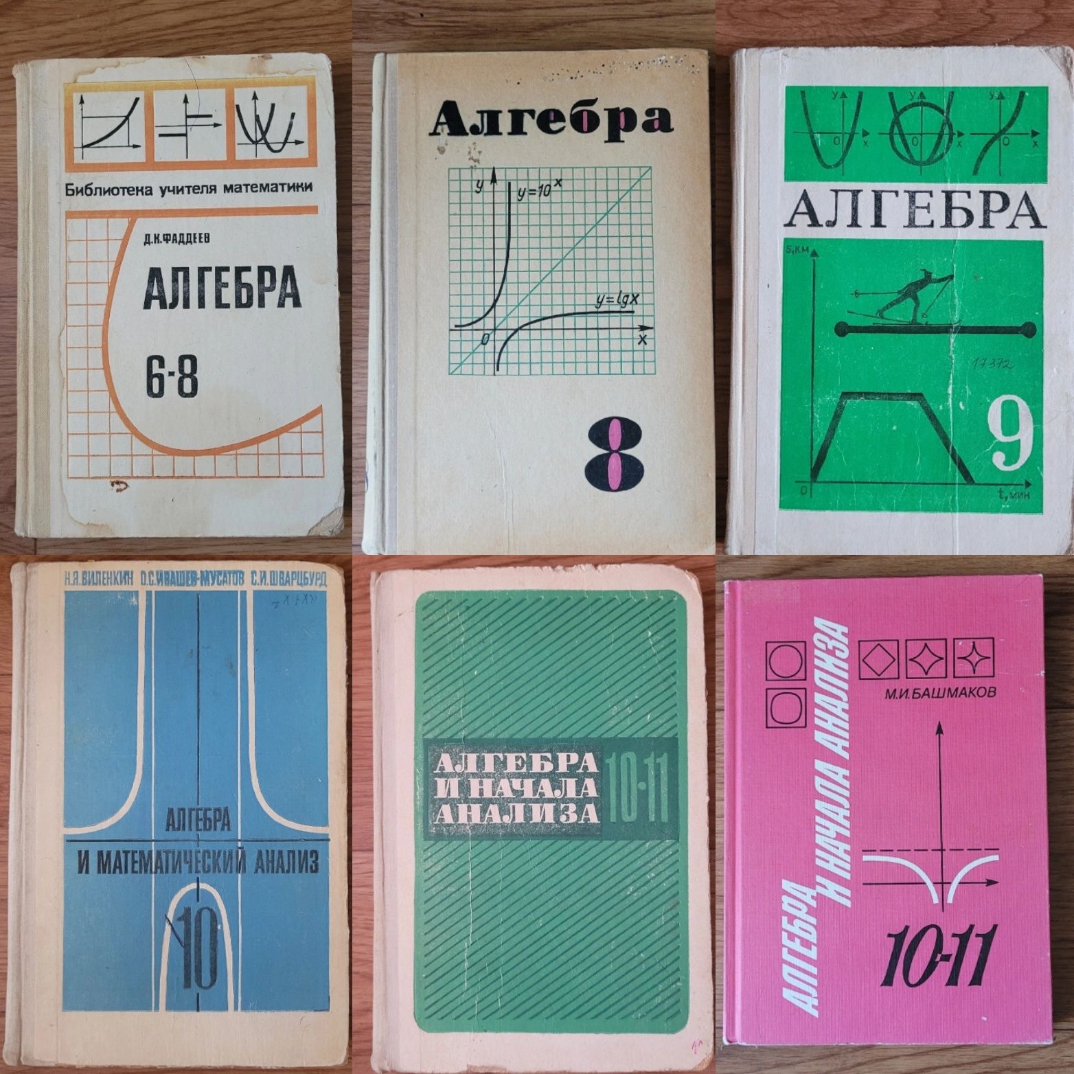 Учебники по алгебре советские ссср