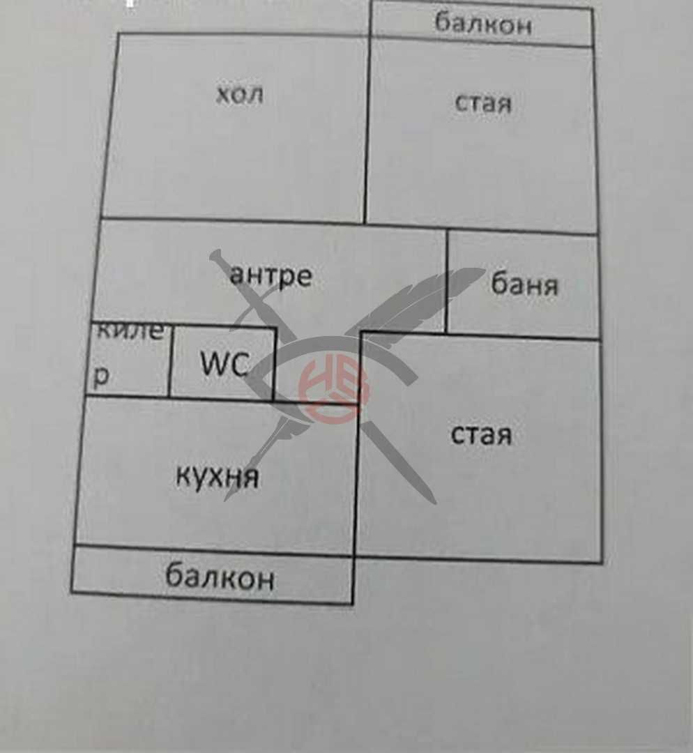 Тристаен апартамент в ж.к. Младост 1 № 83154