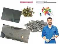 Kit de reparatie plafon auto pentru orice masina, Gri - 60 piese