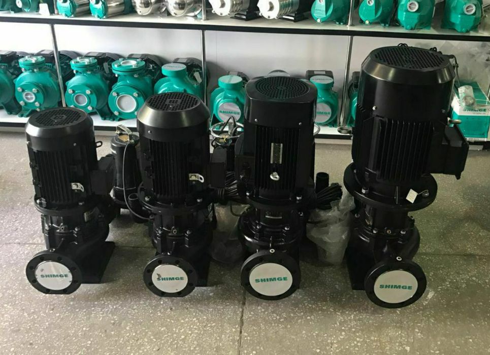 Вертикальный циркуляционный насос Shimge TB 7,5 квт ГАРАНТИЙНЫЙ nasos
