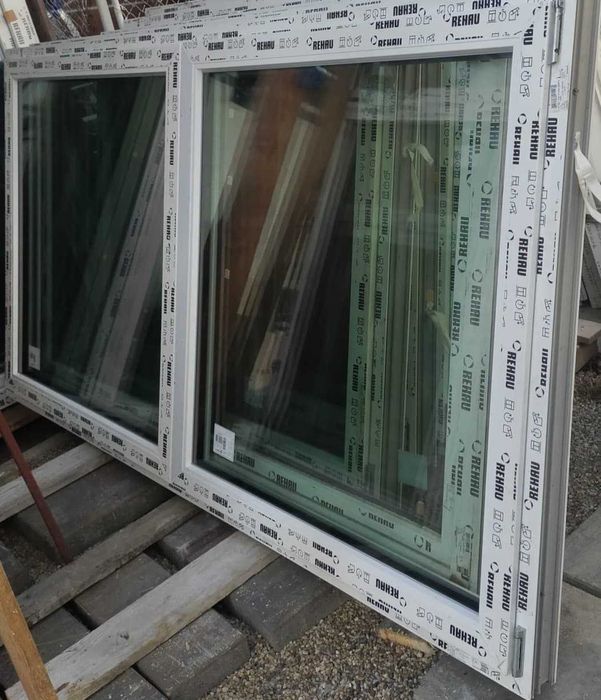 Geamuri fixe,panel si usi termopanNOI!!-Pvc-profil REHAU-3 STICLE