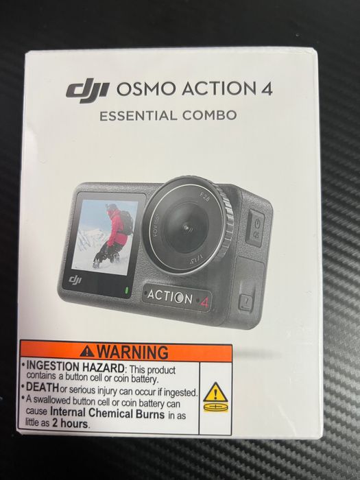 DJI Osmo Action 4 (Essential Combo) - чисто нова