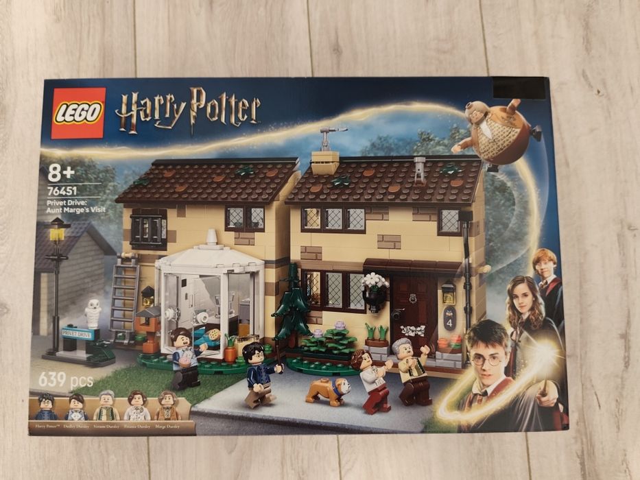 LEGO Harry Potter: Privet Drive - Vizita matusii Marge 76451, 8 ani+,