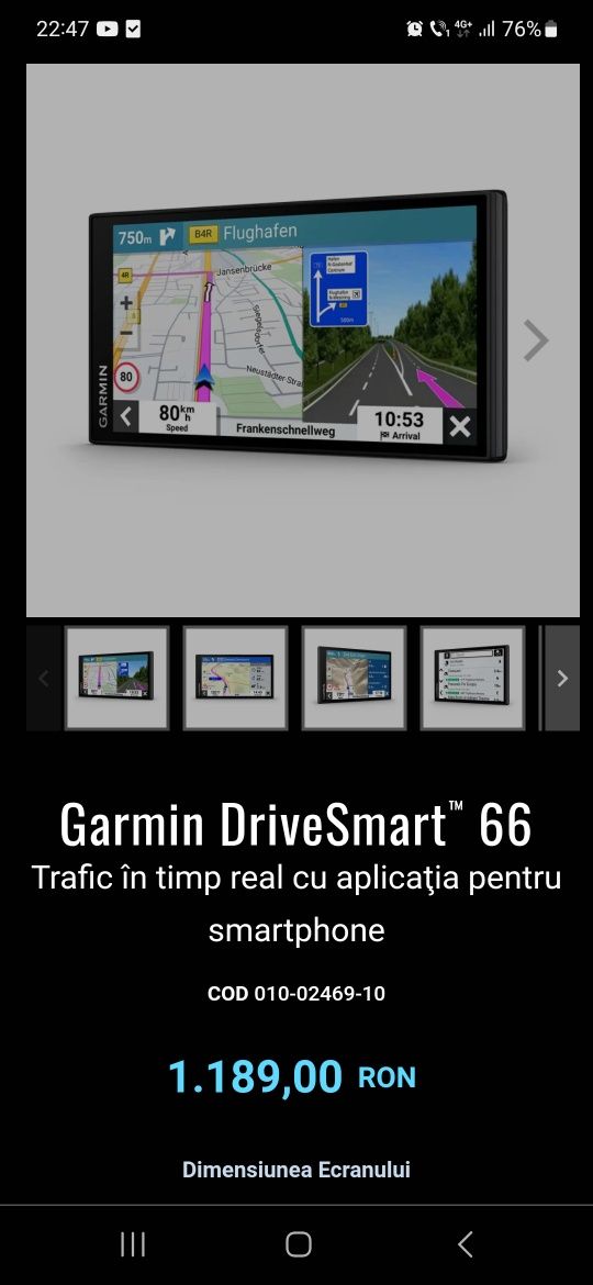 Garmin drivesmart